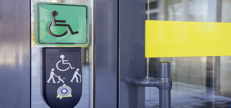 automatic handicap door opener in El Cerrito