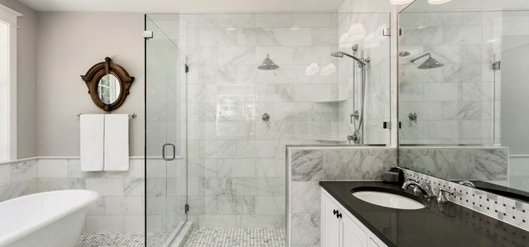 bathroom shower door installation in El Cerrito